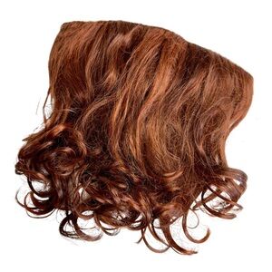 Hair Do Jessica Simpson Dark Copper 15” Clip In Wavy Extension Hair